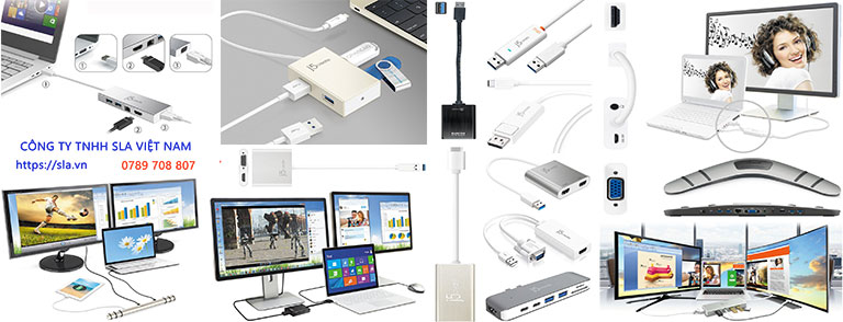 Phụ kiện j5create cho PC desktop, laptop, điện thoại